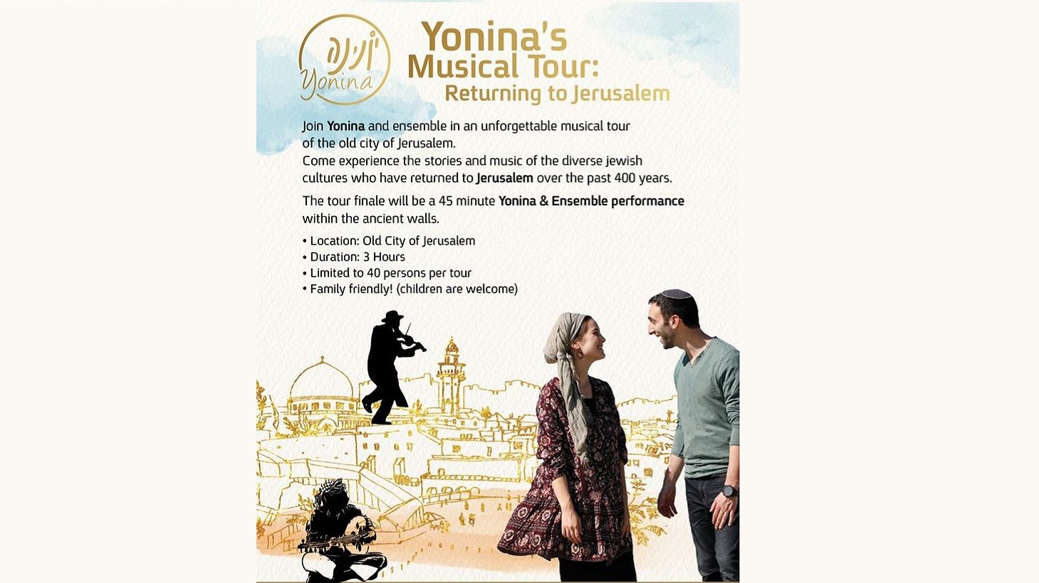 Musical Tour of Jerusalem with Yonina