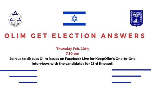 Israeli Election Q&A for Immigrants