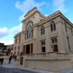 The newly restored Eliyahu the Prophet synagogue in Alexandria, Egypt, is shown in January, shortly after work on the structure was completed. (Khaled Desouki/AFP via Getty Images)