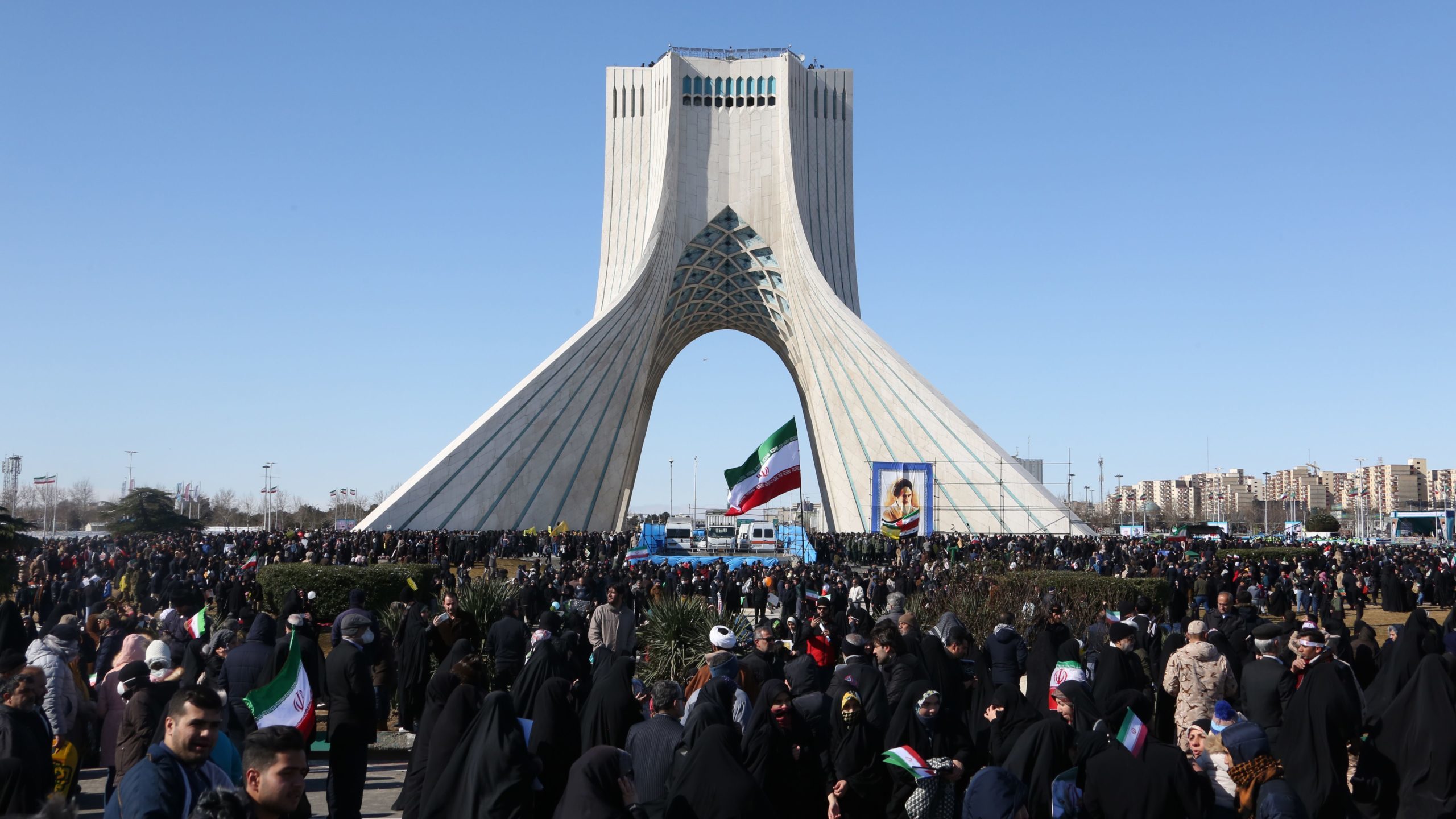 Iranians Mark Anniversary of End of Islamic Revolution