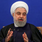 Iranian President Hassan Rouhani speaks in Tehran during a February 16 news conference. (Atta Kenare/AFP via Getty Images)