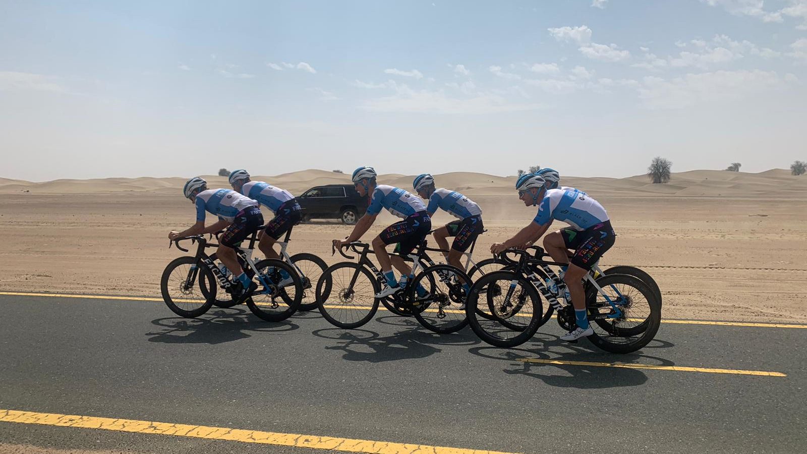 Israeli Team Competes in UAE Tour