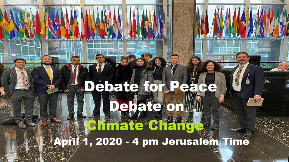 Debate for Peace: On Climate Change
