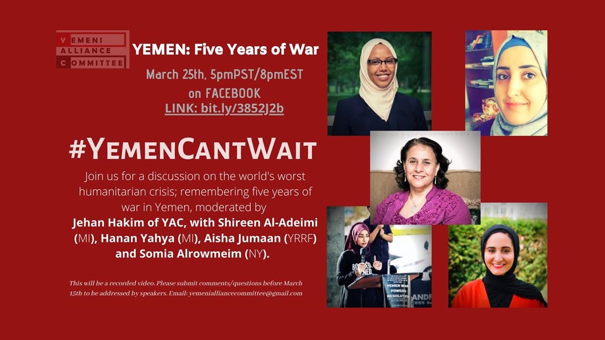 Yemen: Remembering 5 Years of War (WEBINAR)