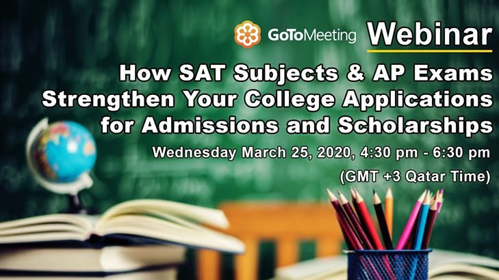 Webinar: How SAT 2 & AP Exams Strengthen Your College Application