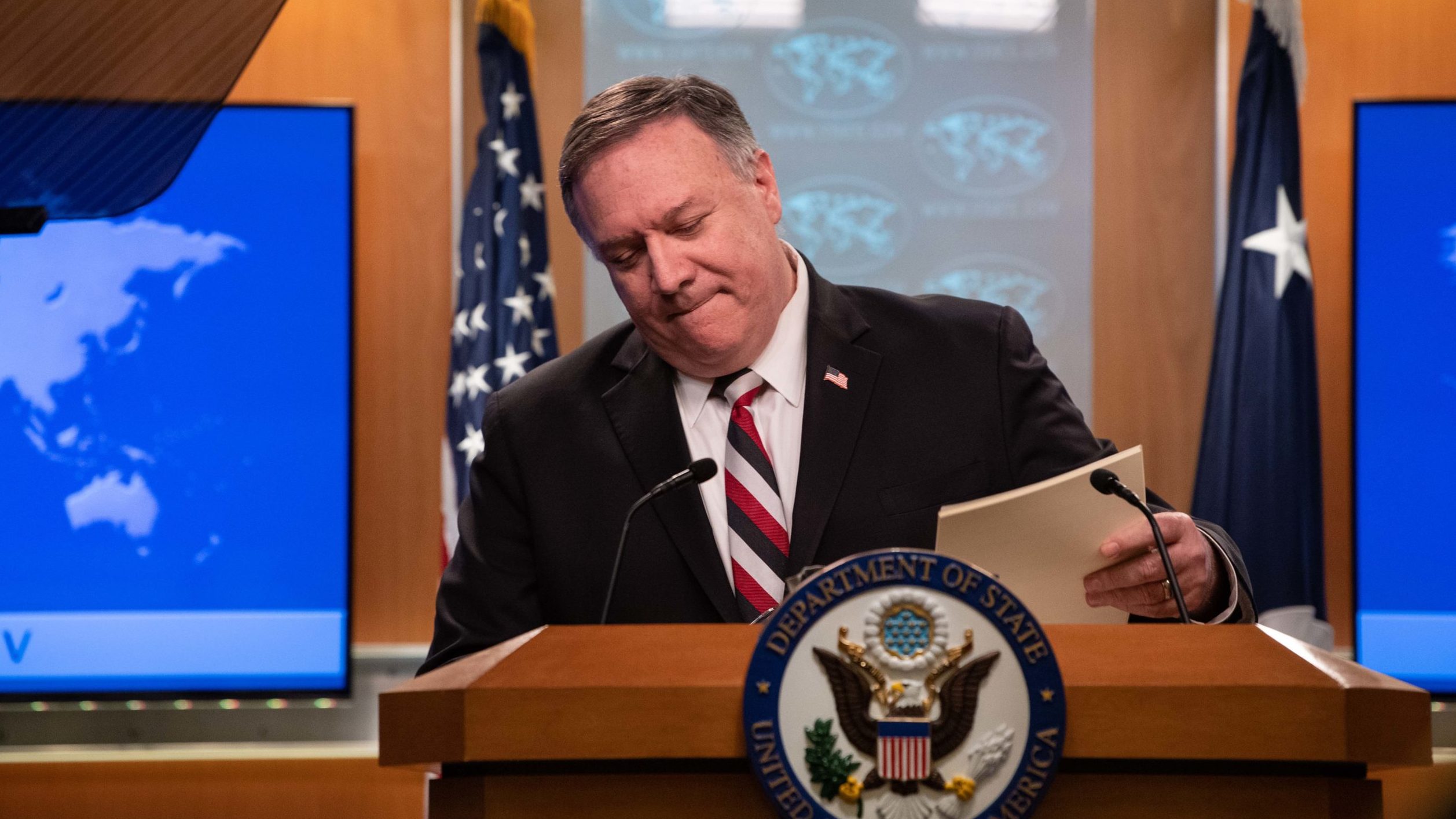 Pompeo in Afghanistan, Apparently to Encourage Movement on Peace Talks