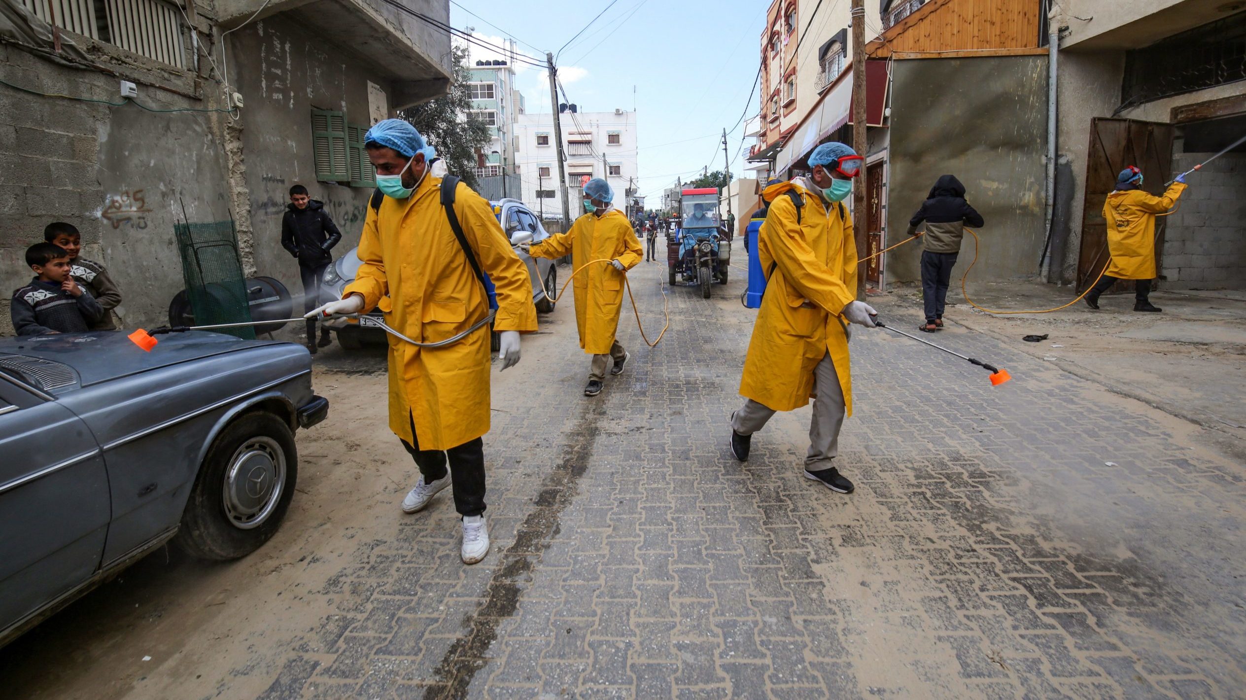 Pandemic Hits Gaza Strip