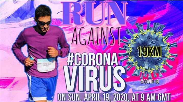 Run Against #Coronavirus