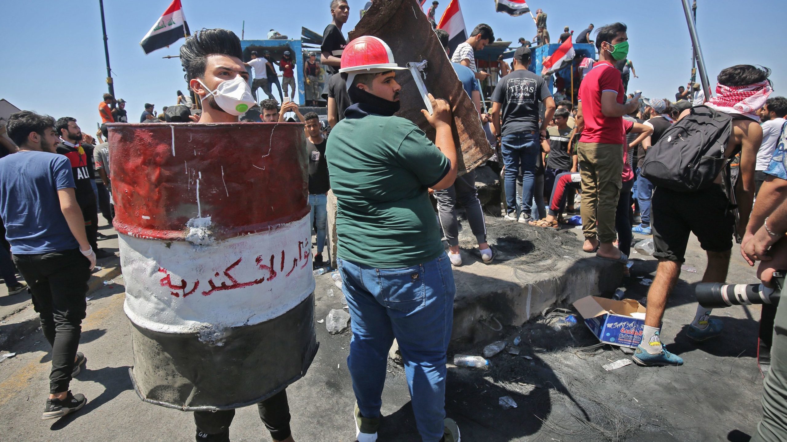 Anti-gov’t Demonstrations Resume in Iraq Even as Protesters are Freed