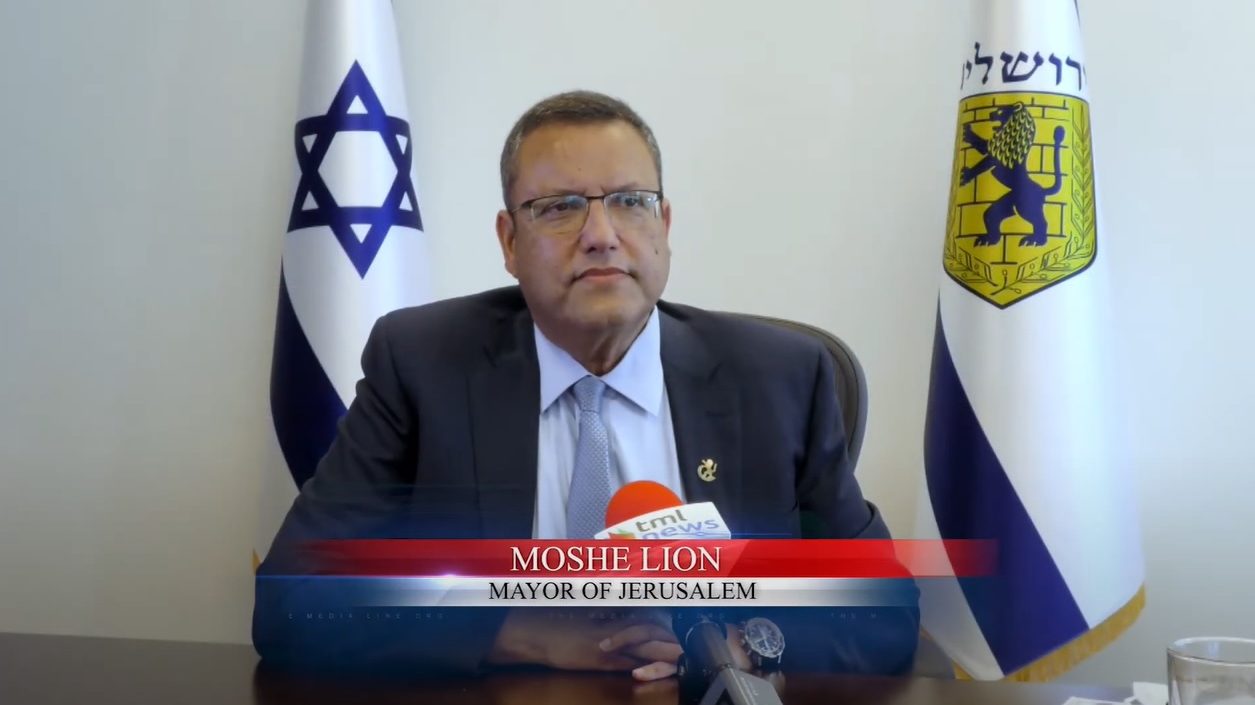 Jerusalem Mayor Gives The Media Line First English-language Interview