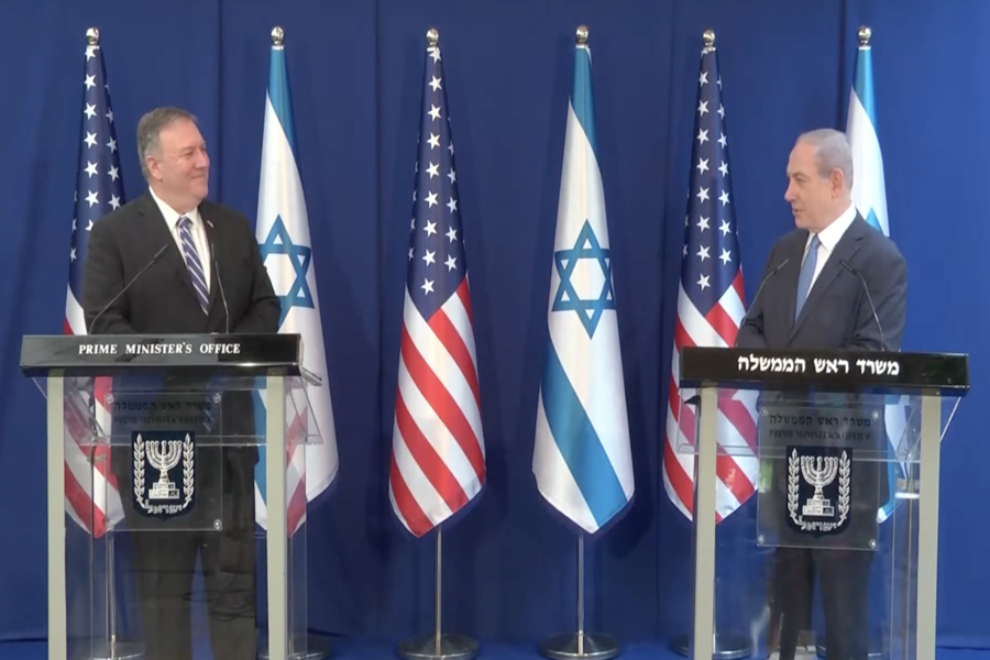 Amid Pandemic, Pompeo Visits Israel to Talk Annexation, Iran and China (VIDEO)