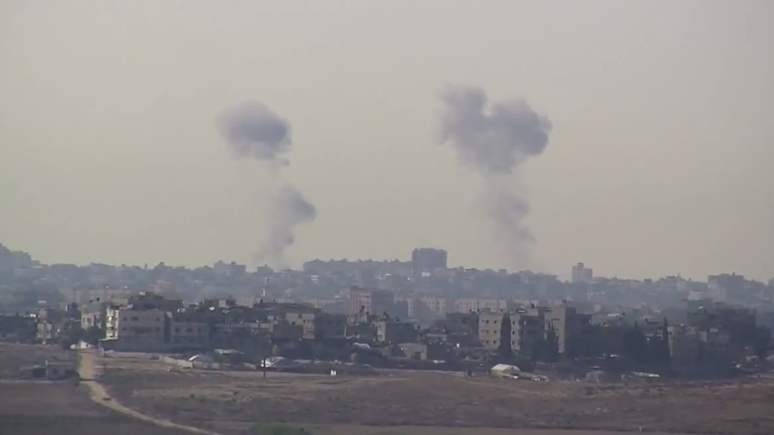After Rocket Fire, IDF Strikes Hamas Positions in Gaza