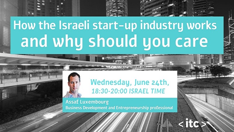 How the Israeli Startup Industry Works