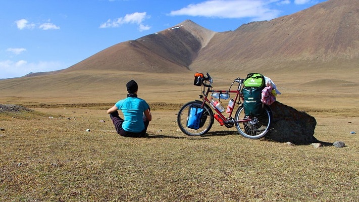 Exploring Ancient Silk Roads, Solo, by Bike, as a Woman