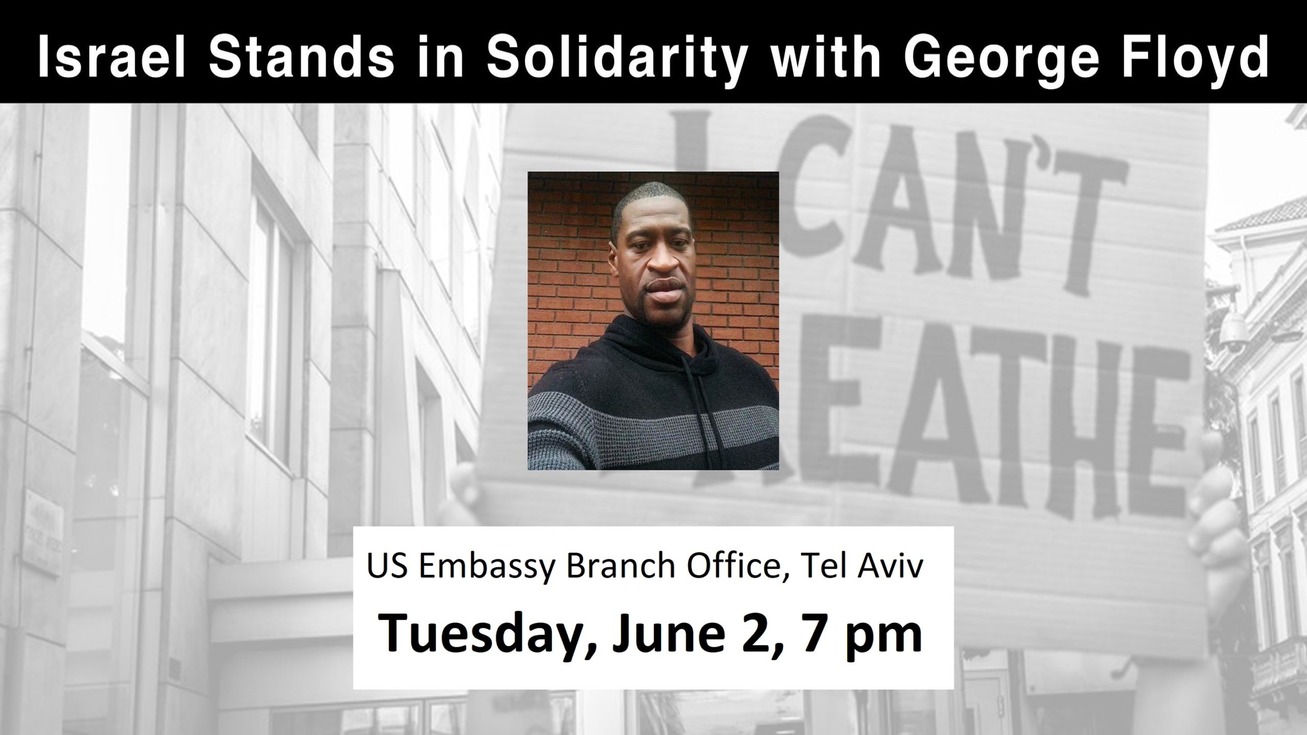Israel Stands in Solidarity with George Floyd