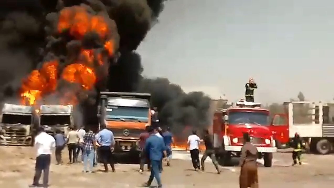Report: Fuel Tanks Explode in Iran’s Kermanshah Province