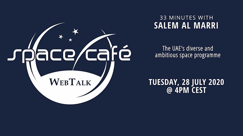 Space Café WebTalk – 33 Minutes With Salem Al Marri