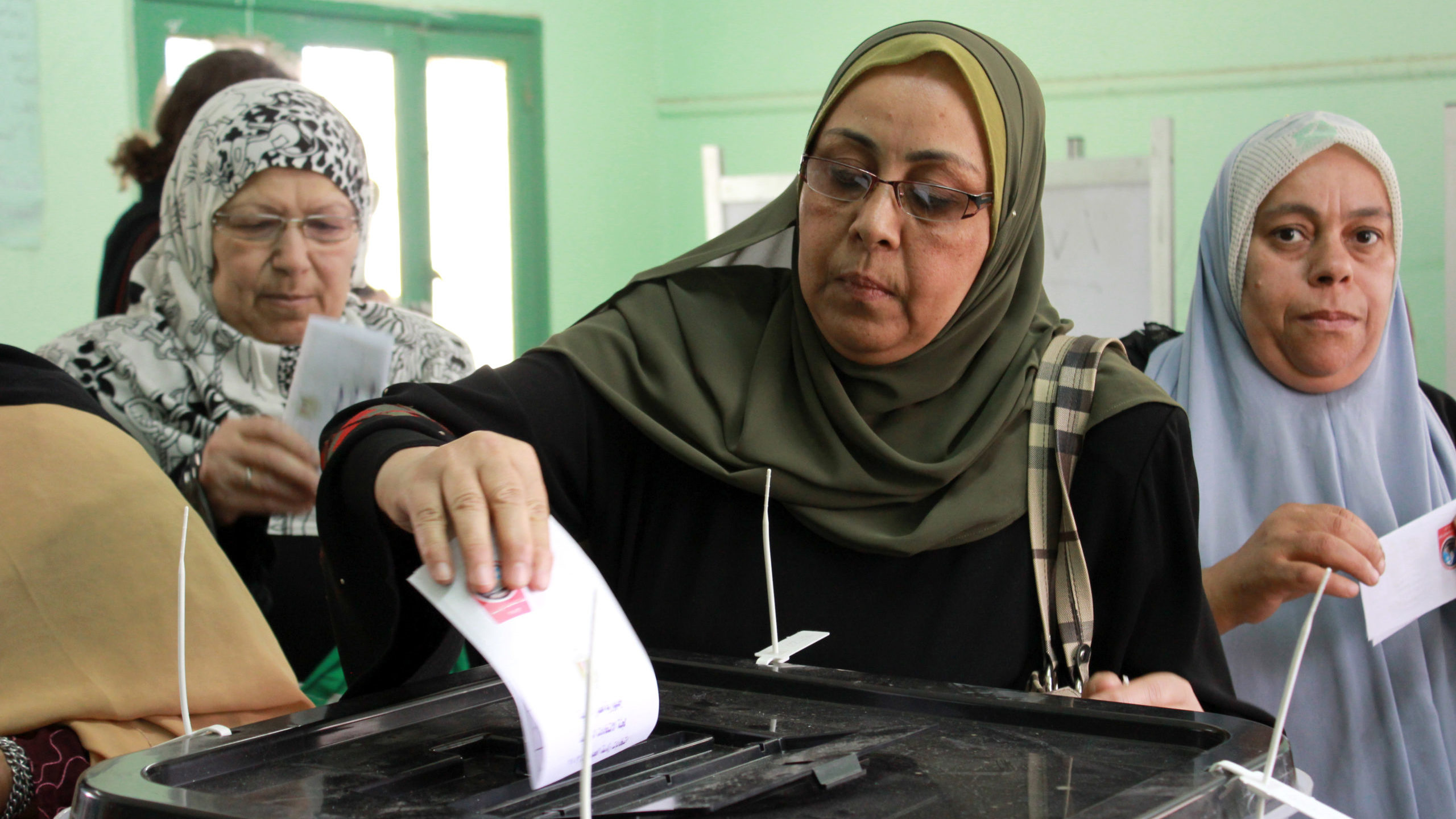 Egyptians Vote for Newly Created Senate