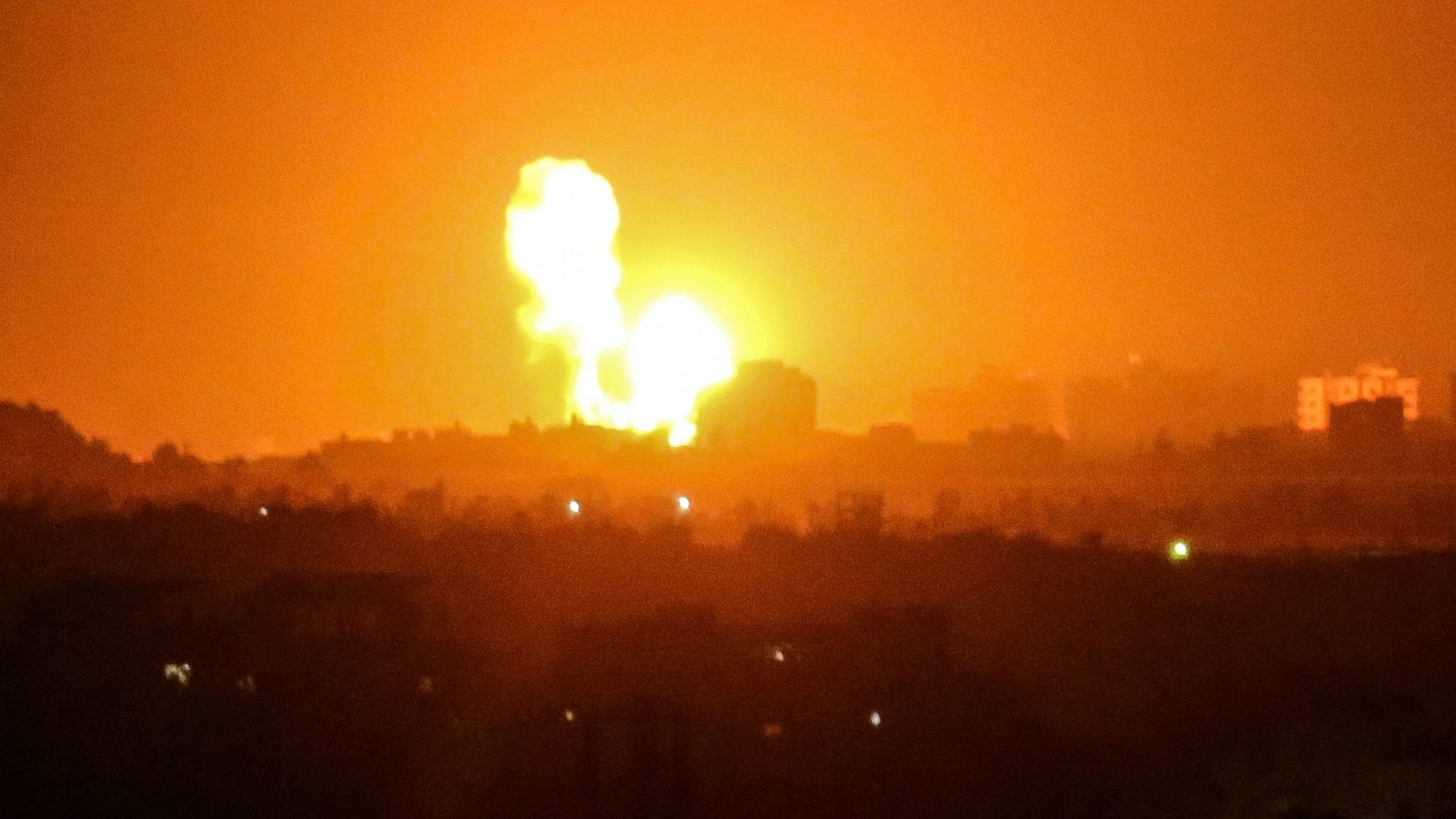 Israel Answers Rockets with Strikes on Gaza Strip