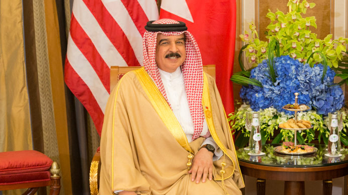 Pompeo Meets with Bahrain’s Leaders in Mideast Swing
