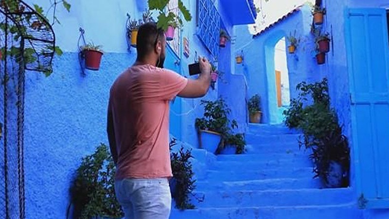 Online Trip to Insta-famous Chefchaouen, Morocco