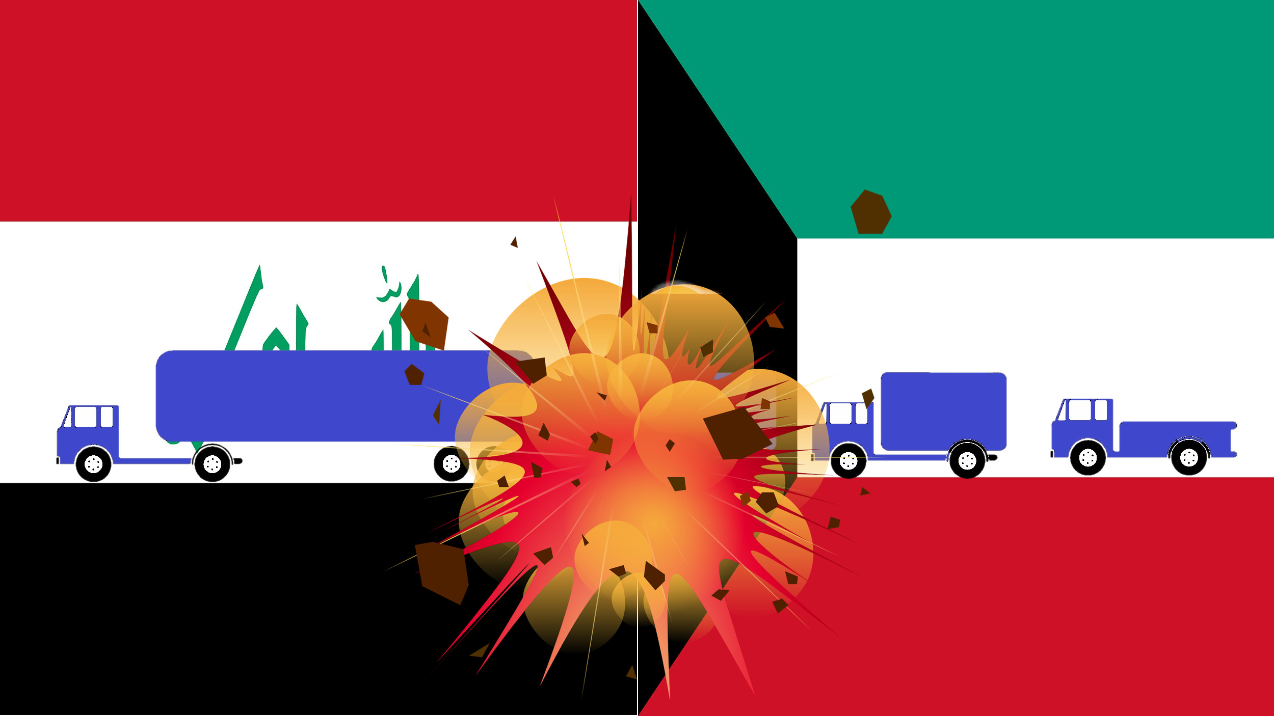 Explosion at Iraq-Kuwait Border Said to Target US Convoy