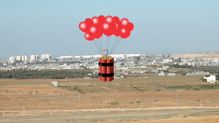 Incendiary Balloons from Gaza Prompt Israeli Response; Jerusalem Downplays Hizbullah Rockets