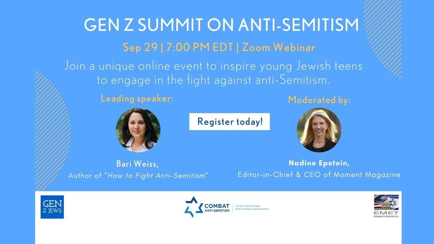 Gen Z Summit on Anti-Semitism