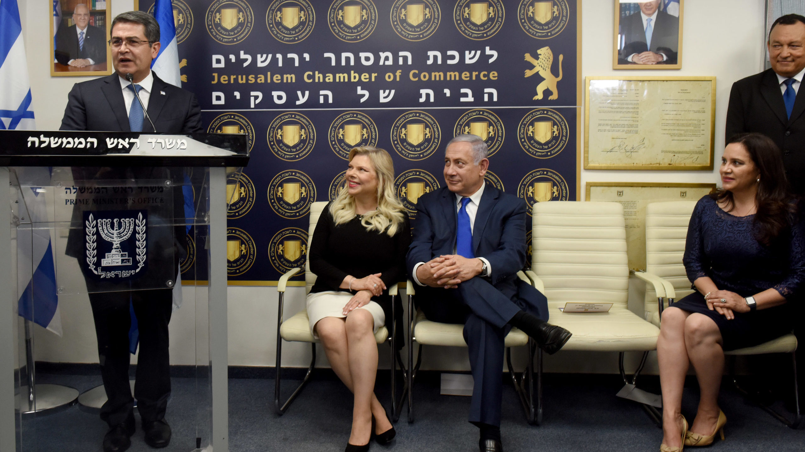 Israel, Honduras Vow to Establish Embassies