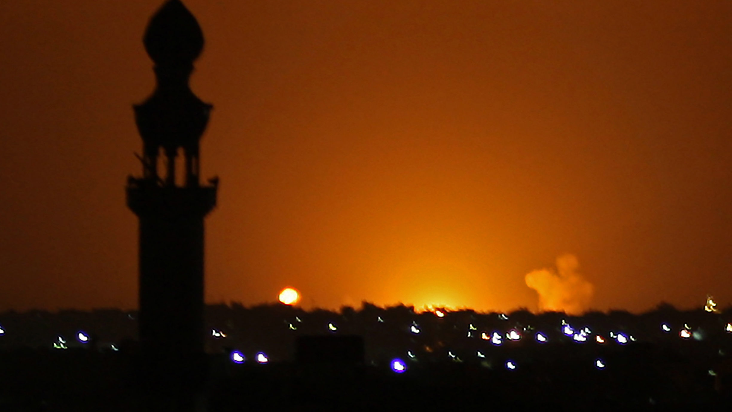 Gaza Border Flares Up During White House Ceremony