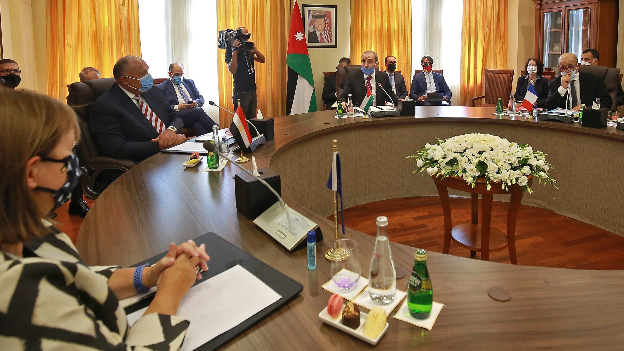 European, Arab FMs in Jordan Call for 2-State Solution, Praise Abraham Accords