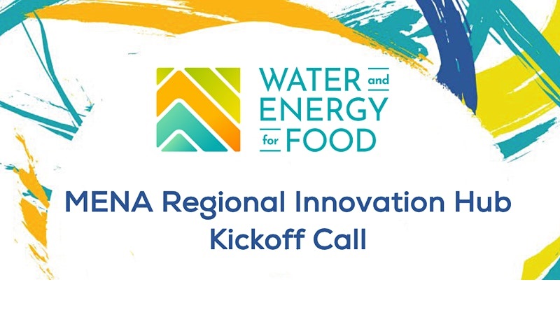 WE4F Kickoff Call: Middle East and North Africa Regional Innovation Hub