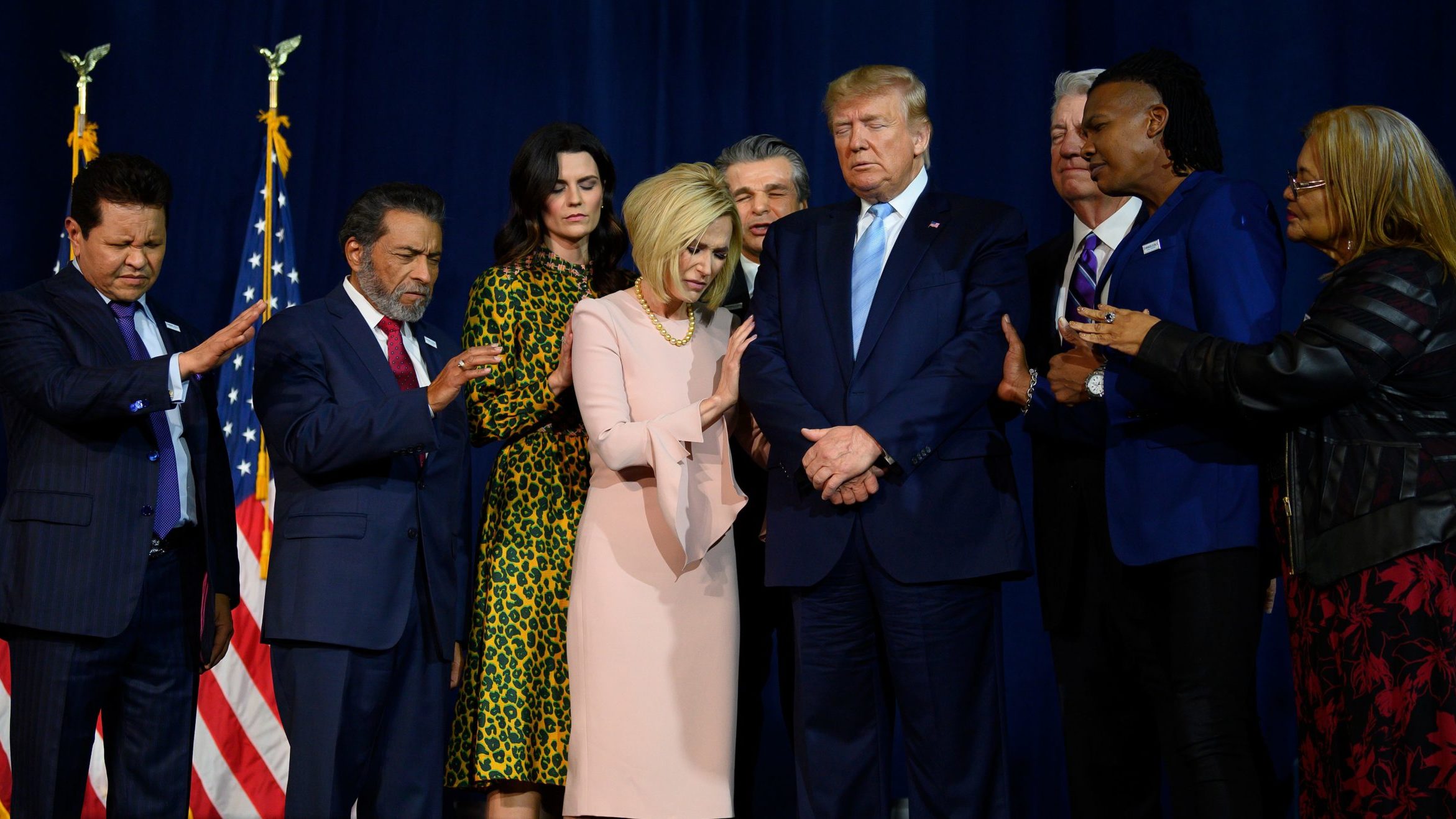Trump Takes Wheel at 2020 Christian Media Summit