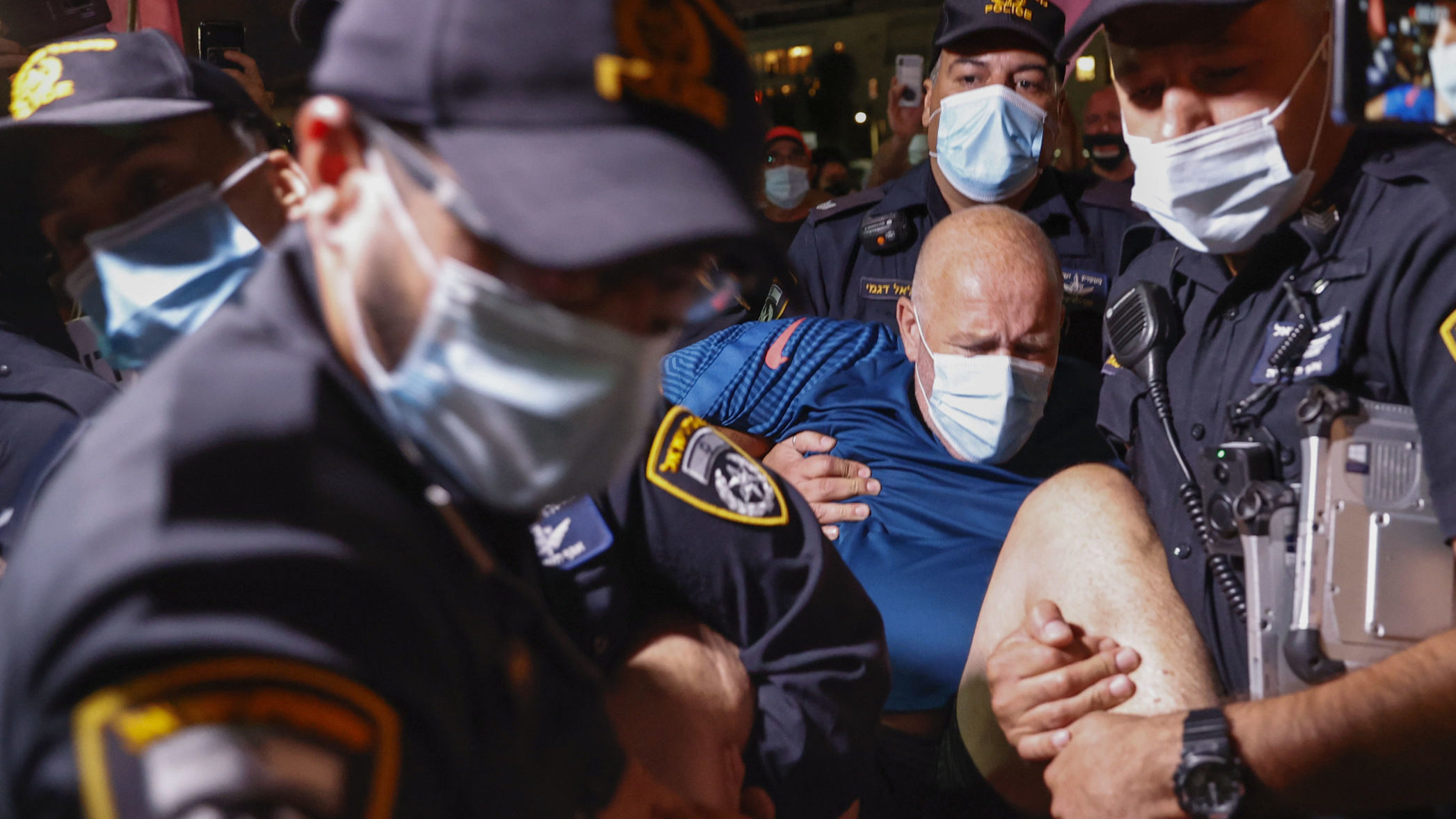 Police Lay into Anti-Netanyahu Protesters in Tel Aviv (with VIDEO)