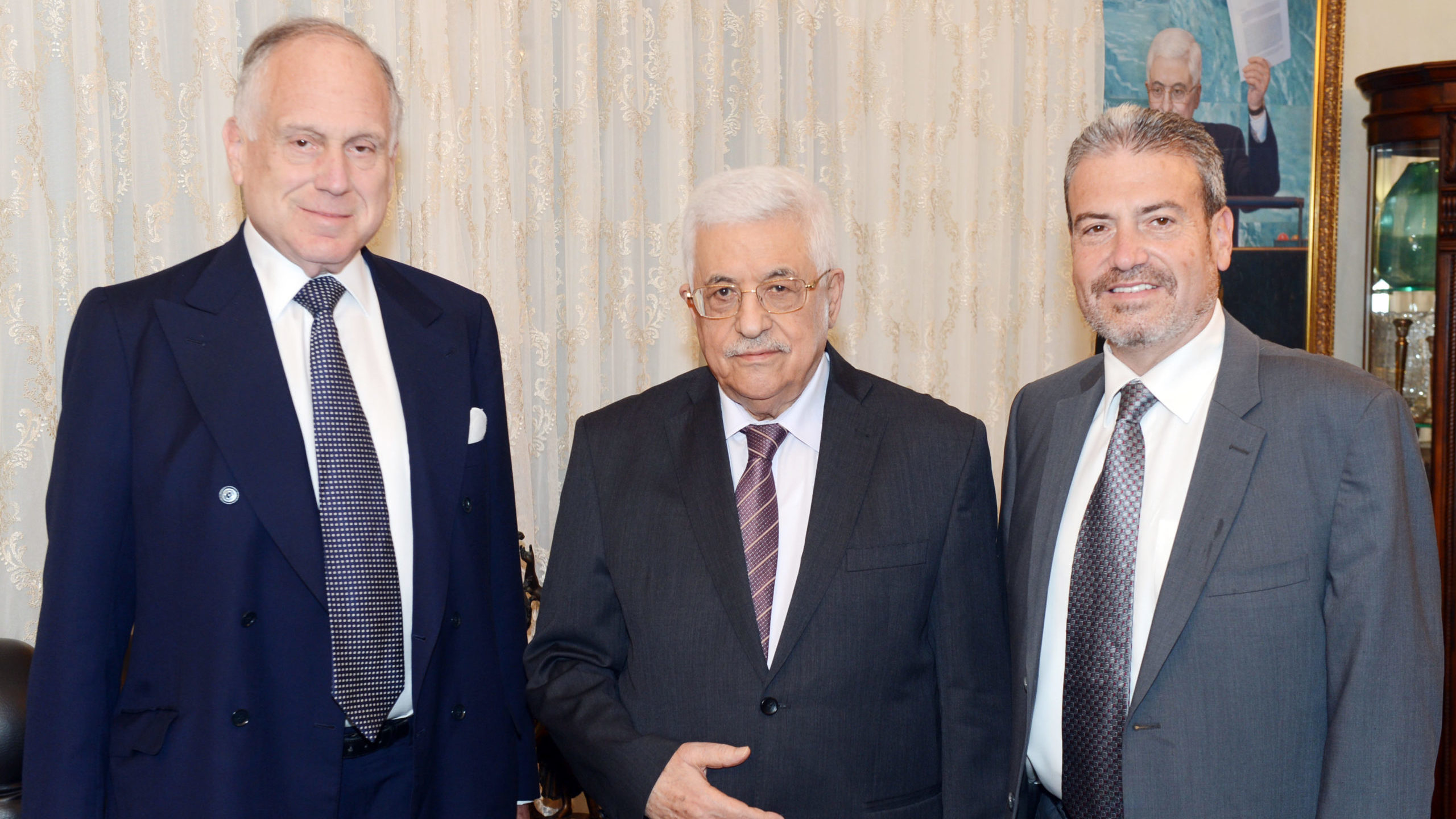 Abbas Hosts World Jewish Congress President