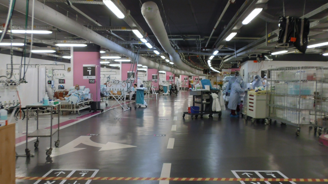 A Tour of Israel’s Largest COVID-19 Ward (VIDEO REPORT)