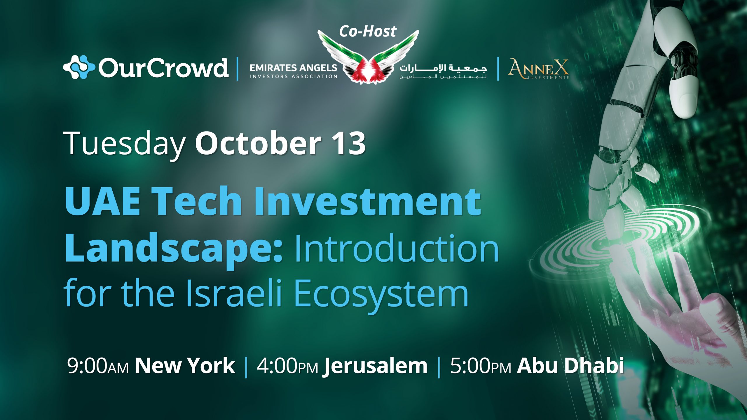 UAE Tech Investment Landscape: Introduction for the Israeli Ecosystem
