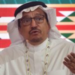 Saudi Education Minister Hamad al-Sheikh speaks about “Education Continuity in Times of Crises” on November 22, the closing day of the G20 summit, at the virtual gathering’s media center in Riyadh. (Fayez Nureldine/AFP via Getty Images)