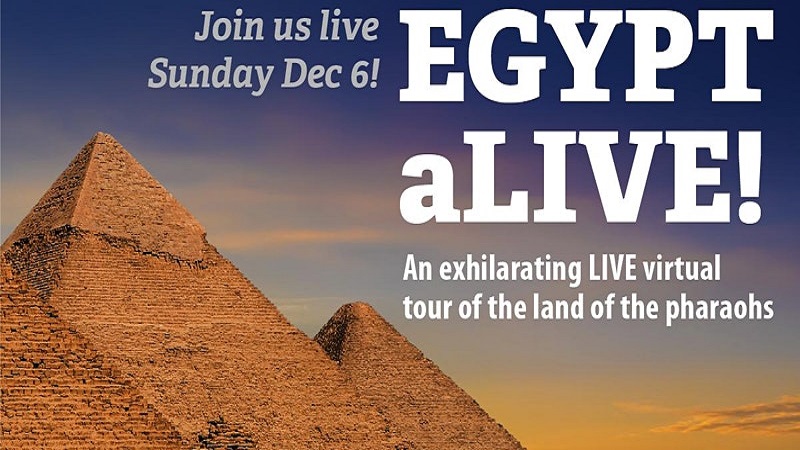 EGYPT ALIVE! Virtual tour of the Land of the Pharaohs