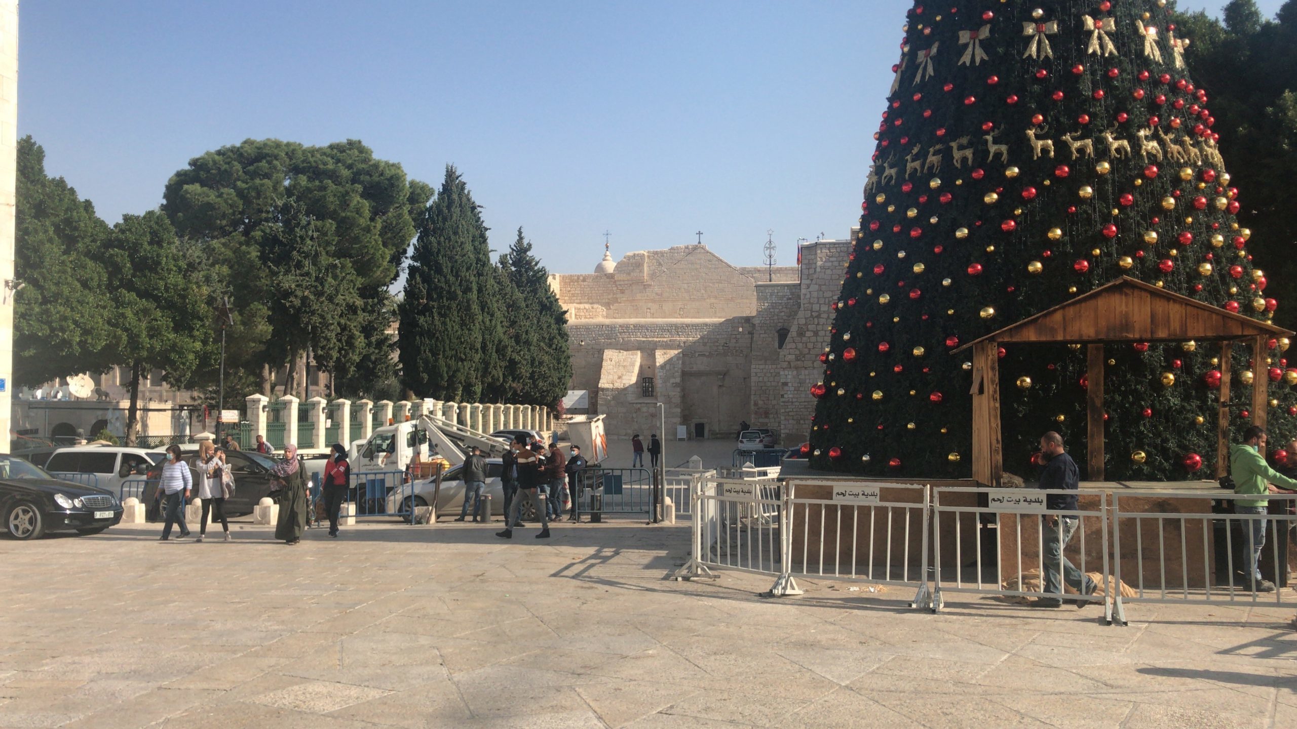 Bethlehem Holds Small Christmas Tree Lighting Due to Pandemic