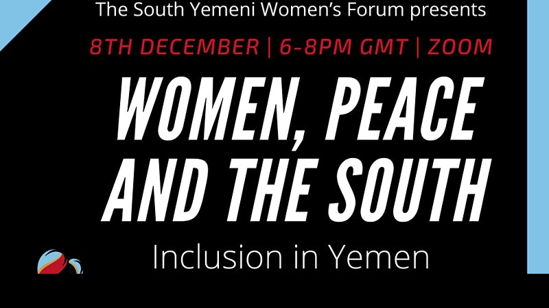 Women, Peace and the South: Inclusion in Yemen