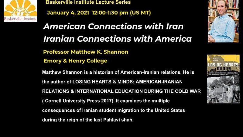 American Connections with Iran / Iranian Connections with America