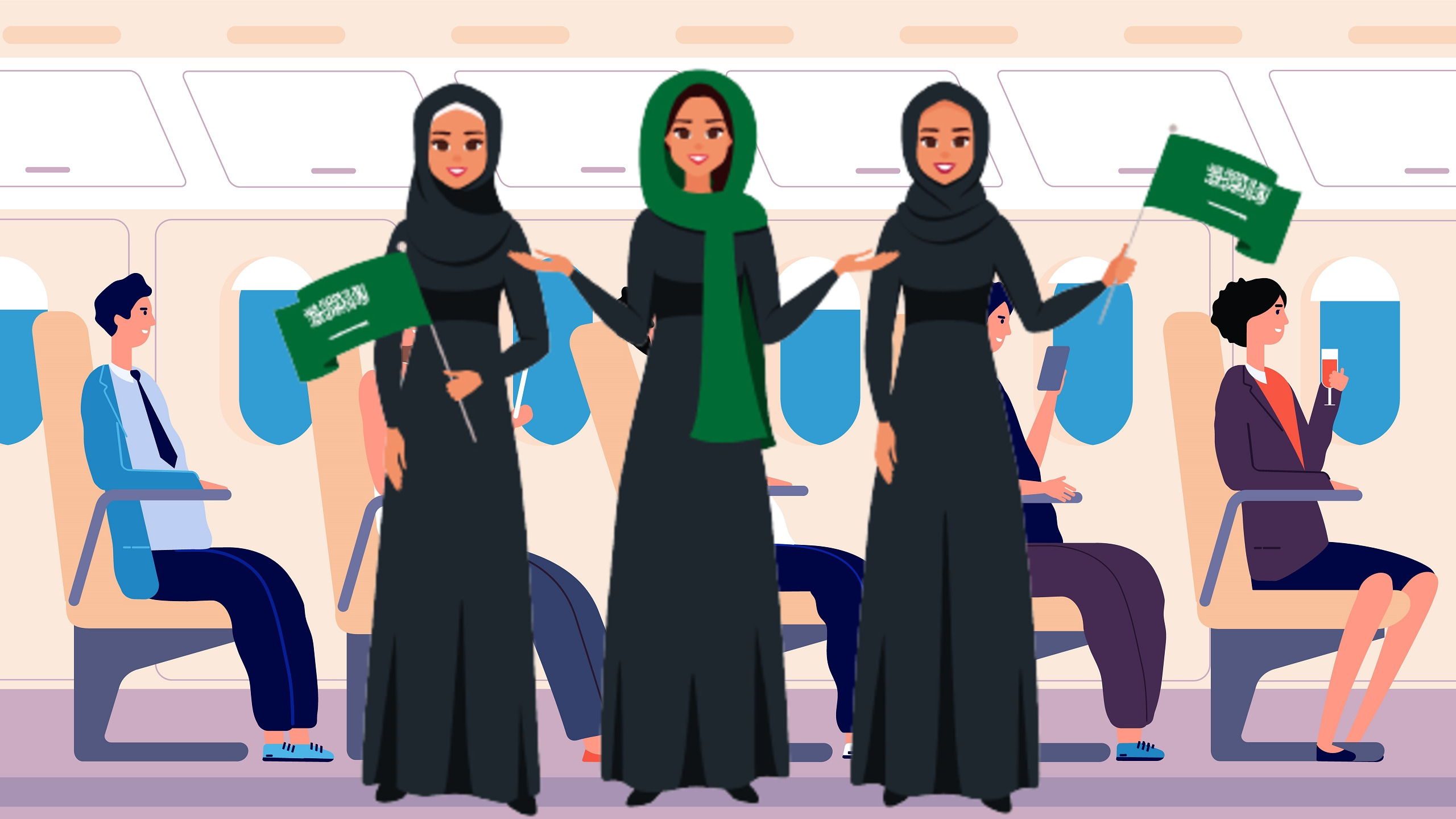 Saudi Women Take To the Skies