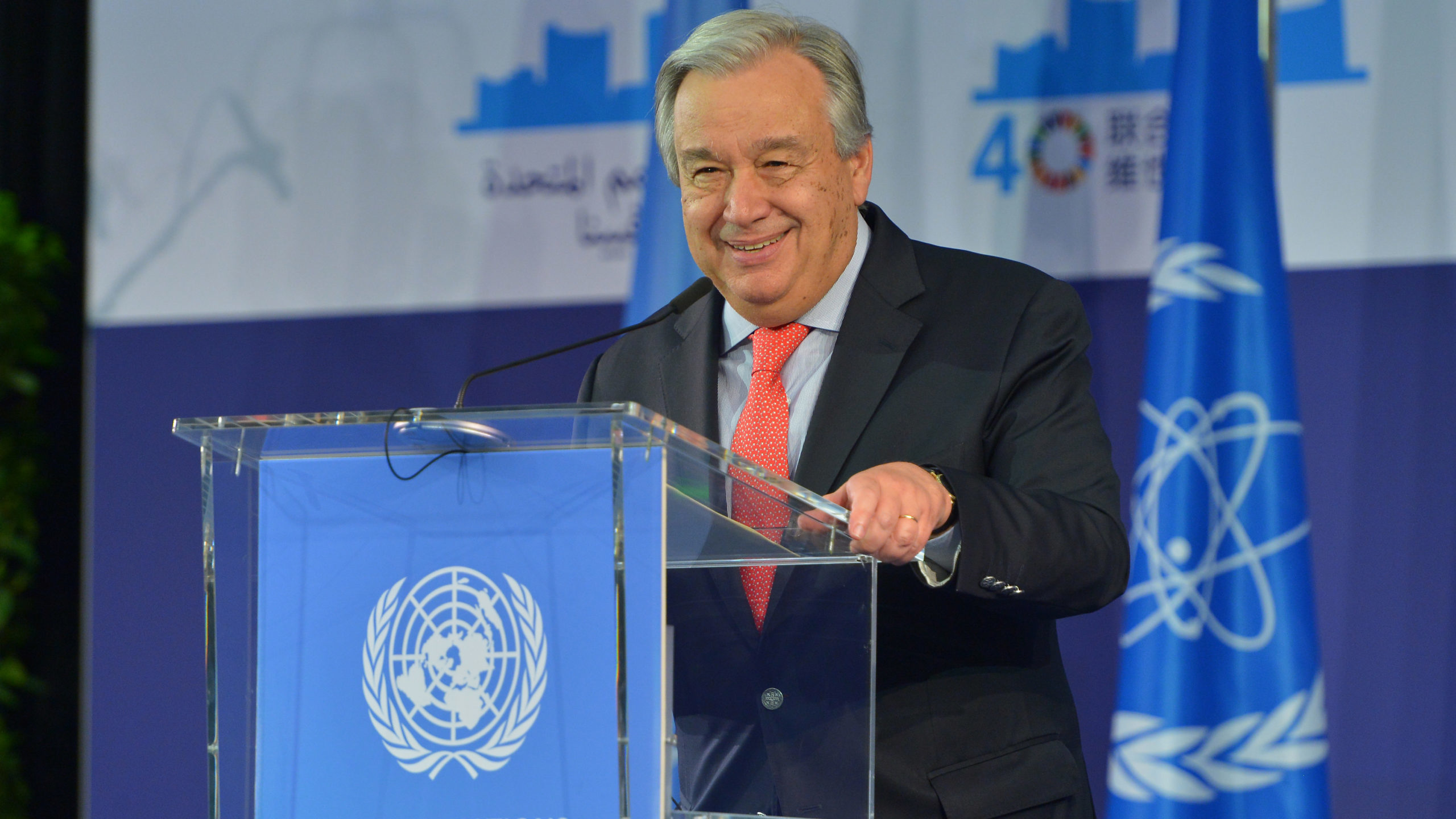 UN Sec.-Gen. Antonio Guterres Arrives in Beirut on ‘Solidarity’ Visit