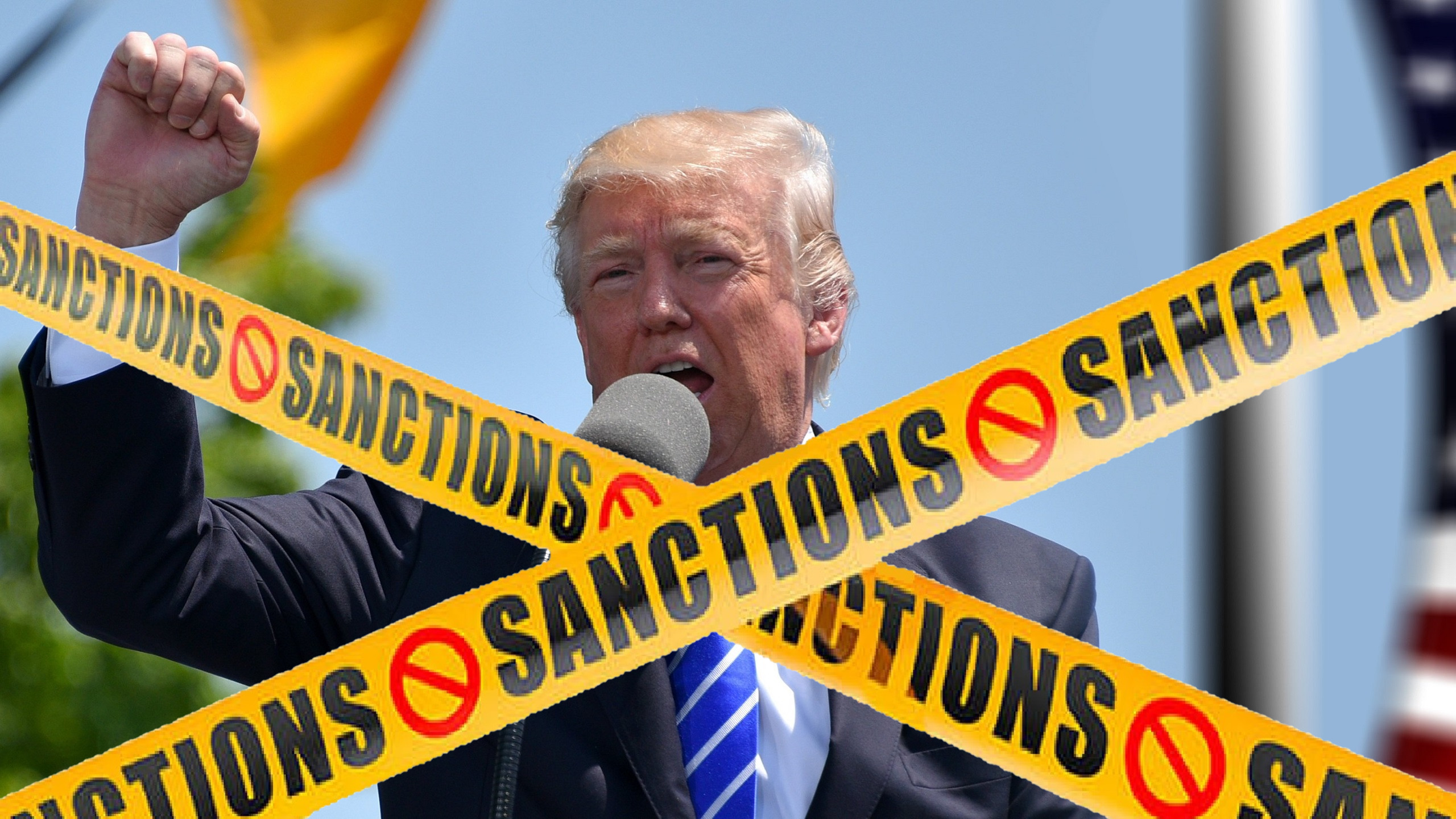 Tehran Sanctions President Trump, Senior Officials on Final Day