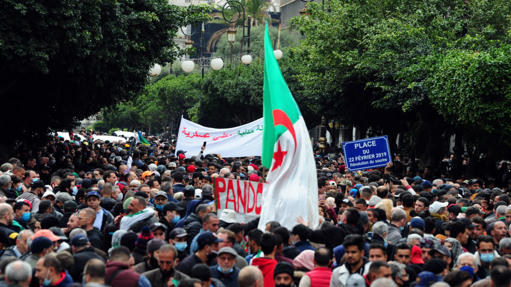Protesters Mark 2nd Anniversary of Hirak Movement in Algeria