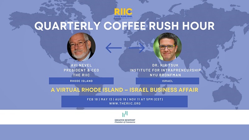 Quarterly Coffee Rush Hour: A Virtual Rhode Island Israel Business Affair