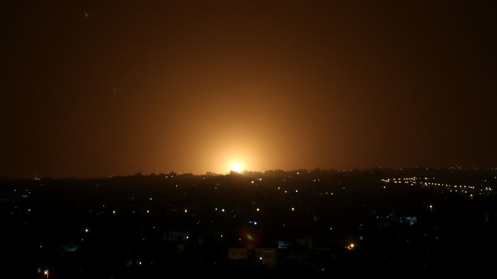 Israeli Airstrikes Hit Hamas Targets in Gaza After Incendiary Balloons Spark Fires