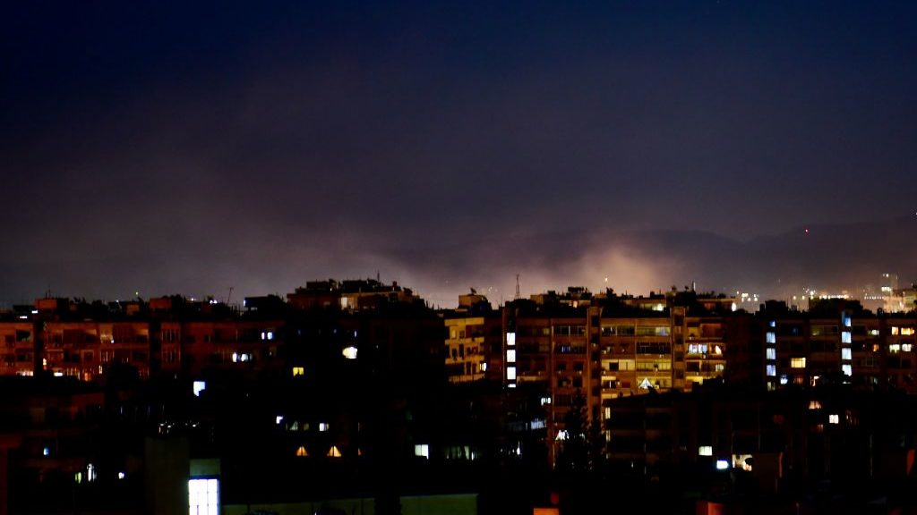 Syria Blames Israel for Airstrikes on Suburban Damascus