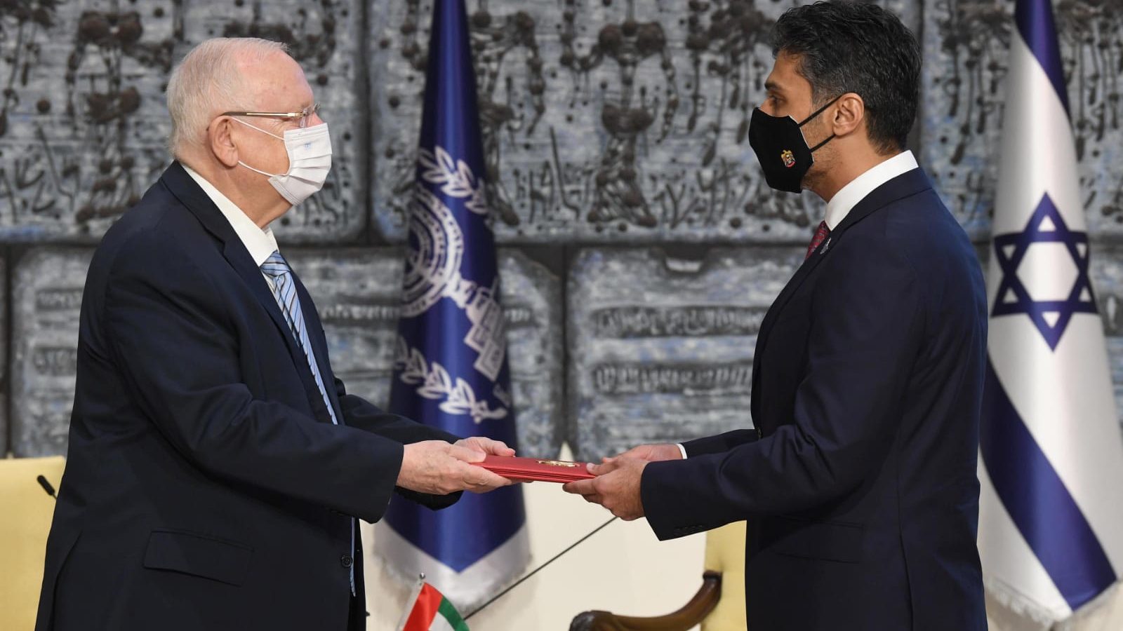 First UAE Envoy Presents Credentials to Israel’s President